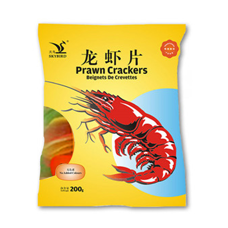 “天鳥(niǎo)”牌蝦片200g彩片